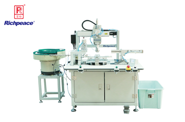 Folded Mask Respirator Valve Installation 4-in-1 Machine