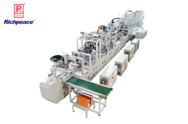 Cup Mask Production Line (Inner filter Preforming, Head Strap Stapling or Welding)