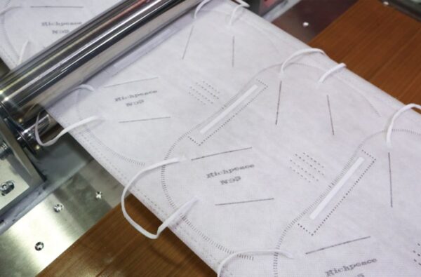 Richpeace Automatic Foldable Mask Continuous Production Line (Earloop Welding) - Image 2