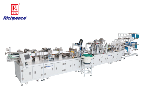 First slide First slide First slide First slide Foldable Mask Start-Stop Production Line (Headband Welding)