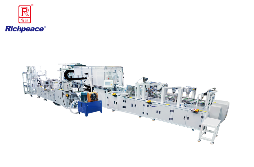 Cup Mask Production Line (Pre-forming, Headband Coiling)