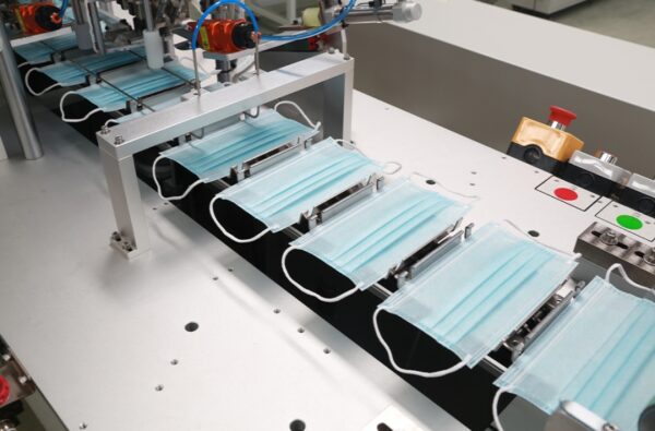 Fully High Speed Flat Mask Earloop Welding Machine - Image 2