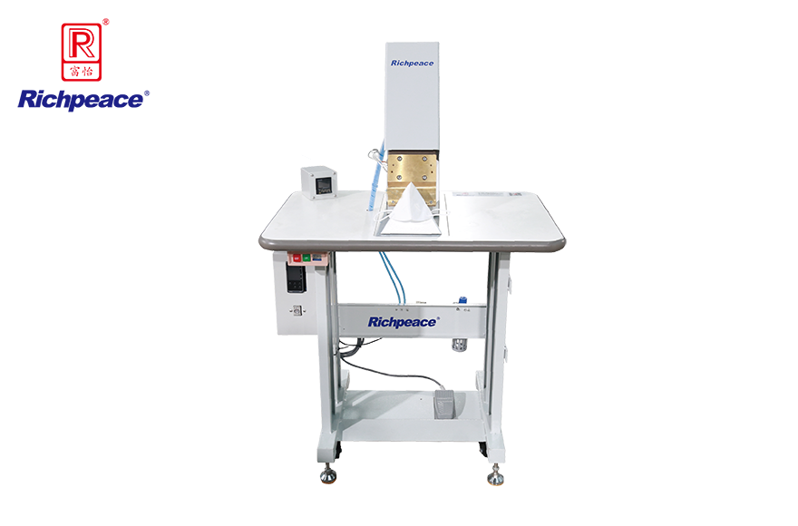 First slide First slide First slide First slide First slide Manual Hot Press Outer Nose Clip And Inner Sponge Bar For Folded Mask Machine