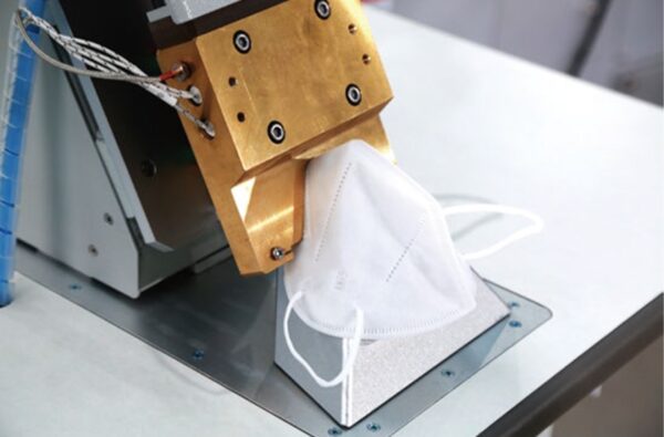 First slide First slide First slide First slide First slide Manual Hot Press Outer Nose Clip And Inner Sponge Bar For Folded Mask Machine - Image 2