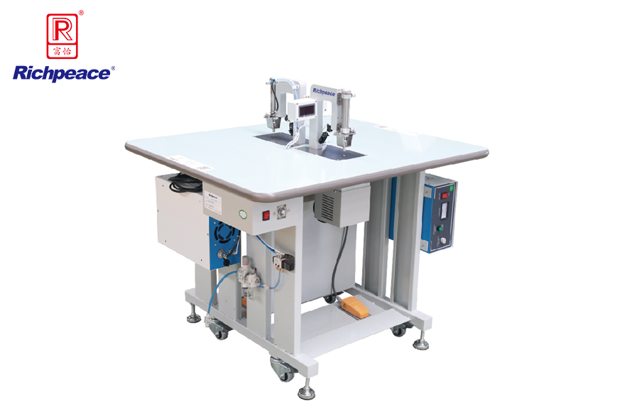 Twin Heads Earloop And Headband Manual Welding Machine