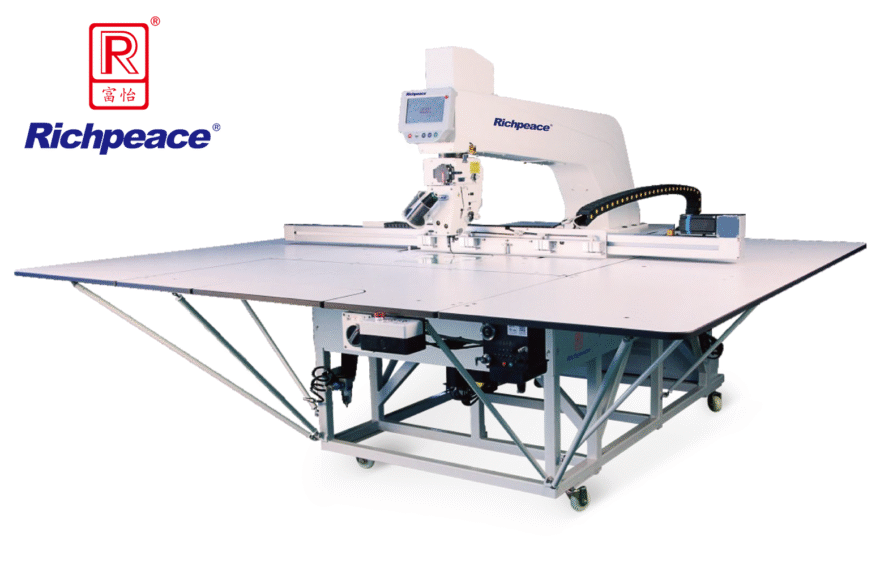 Richpeace Garment Automatic Template Sewing Machine (Rotating Head Single Screw)