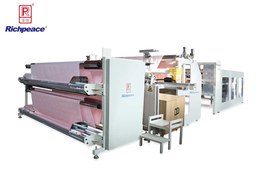 Richpeace Automatic Double Edges Overlock Sewing Machine