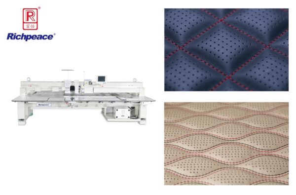 Richpeace Automatic Perforation + Sewing + Embroidery machine - Image 2
