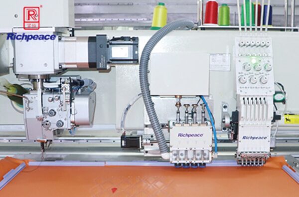 Richpeace Automatic Perforation + Embroidery+ Sewing(Rotating Head) Machine - Image 3