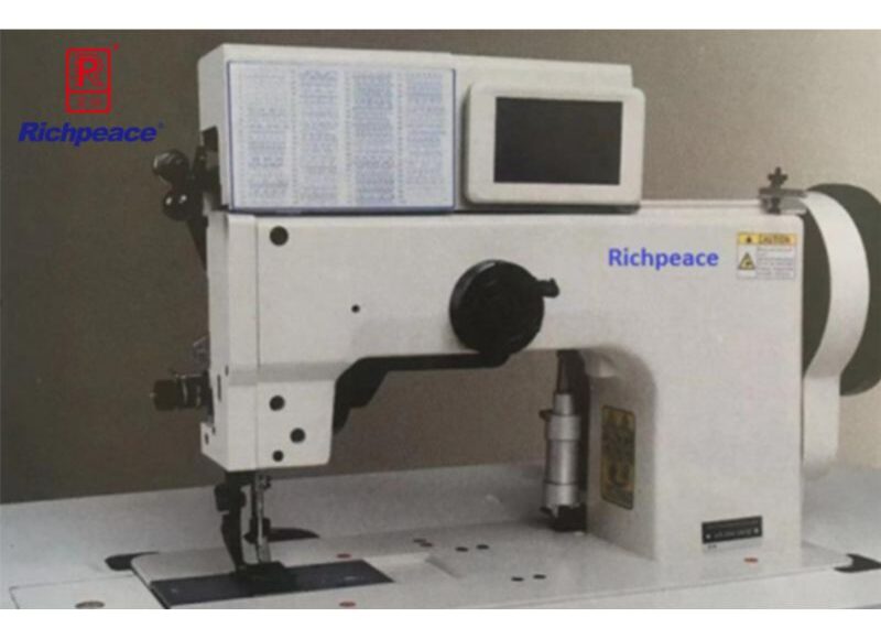 Richpeace Program Control, Single/Double Rotary Needle Bar, Compound Feed Sewing Machine