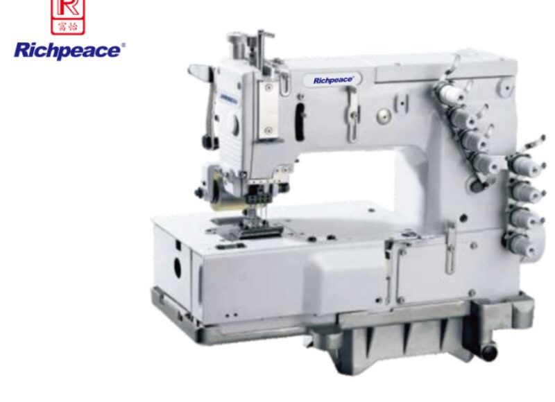 Richpeace 4-needle Flat-bed Double Ahain Stitch Sewing Machine