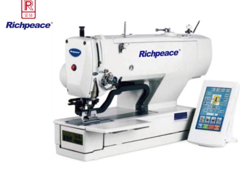 Richpeace Computer Controlled High-speed Straight Buttonhole Sewing Machine