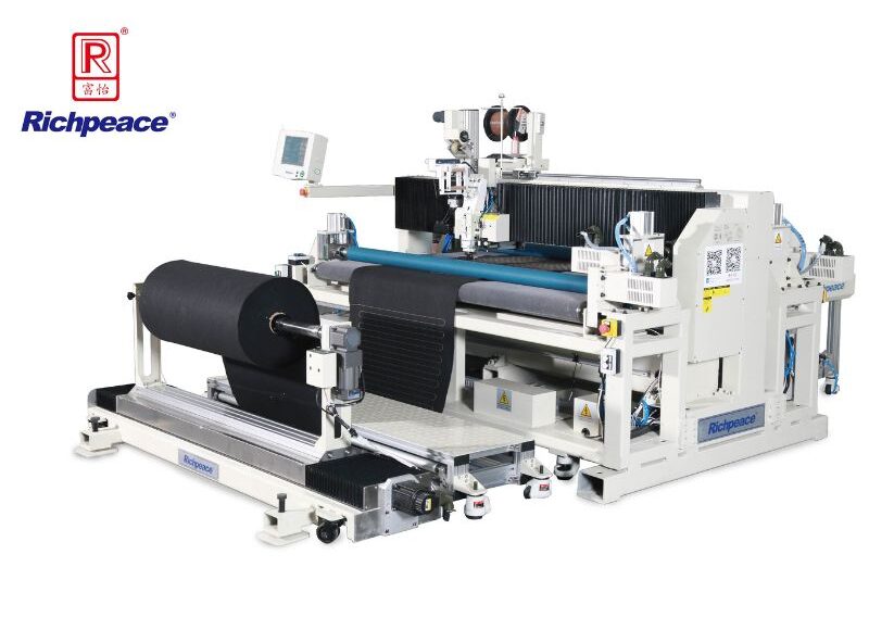 Richpeace Computerized Continuous Feeding Wire Stitching Machine