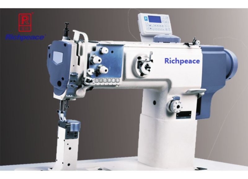 Richpeace Direct Drive Post Bed Single Needle Compound Feed Sewing Machine