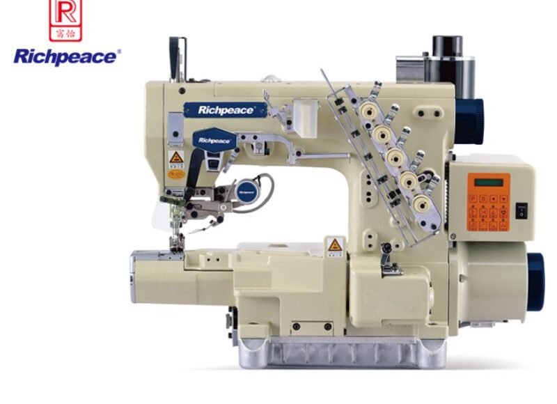Richpeace Direct Drive Small Mouth Horizontal Barrel Interlock Sewing Machine