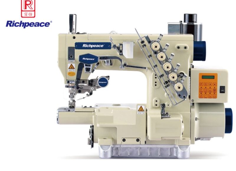 Richpeace Direct Drive Super Small Mouth Horizontal Barrel Interlock Sewing Machine