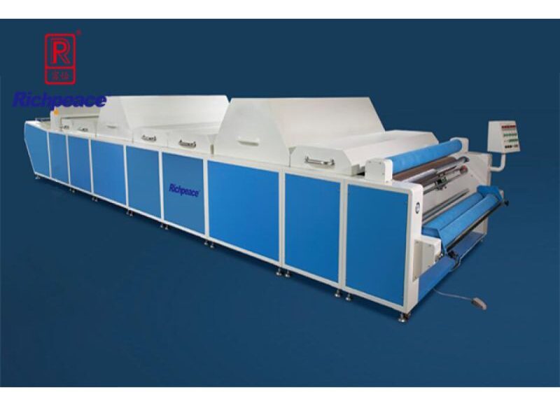 Richpeace Fabric shrinking and forming Machine (with cold air device)