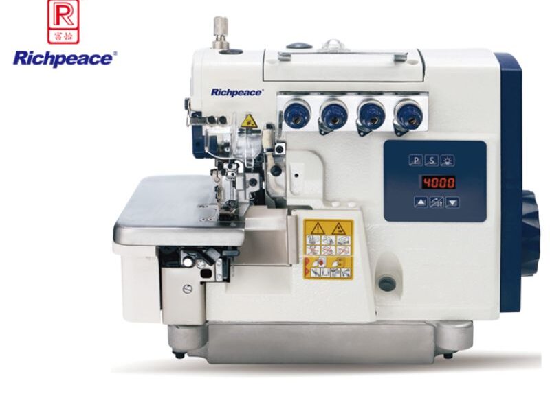 Richpeace First slide Super high speed direct drive overlock sewing machine