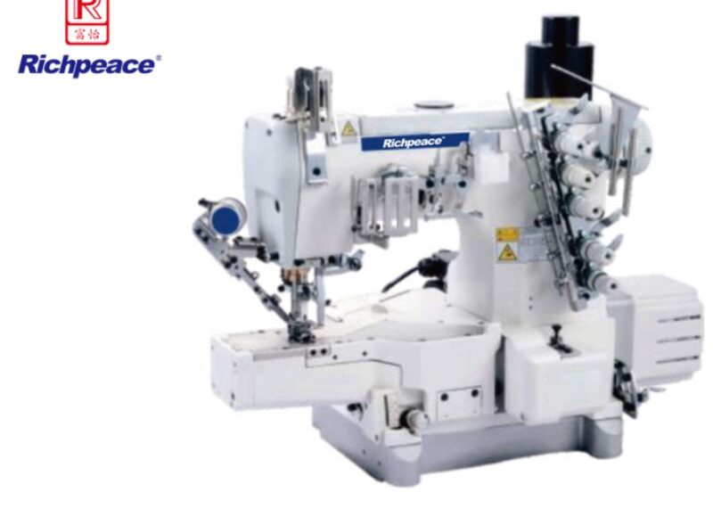 Richpeace High-speed Cylinder- bed Interlock Sewing Machine With Auto-trimmerv