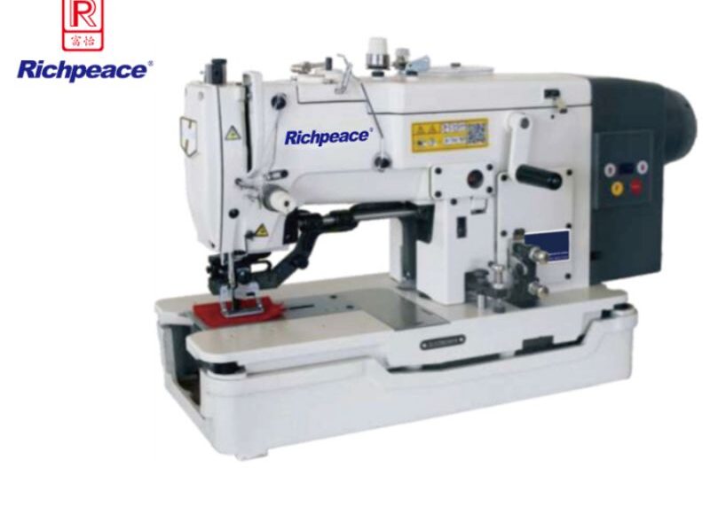 Richpeace Intelligent Stepping Computerized Flat Head Buttonhole Machine