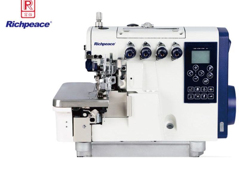 Richpeace Super High Speed Step Computer Overlock Sewing Machine