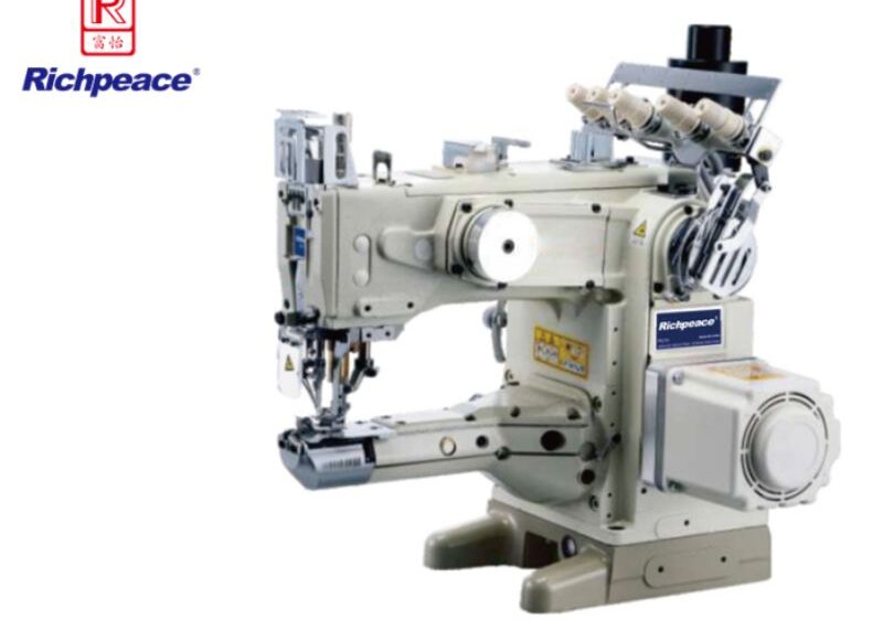 Richpeace Vertical Cylinder Type Covering Interlock Machine