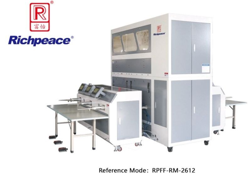 Richpeace Automatic Six-head Twelve-scale Down & Fiber Integrated Filling Machine